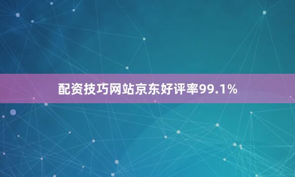 配资技巧网站京东好评率99.1%
